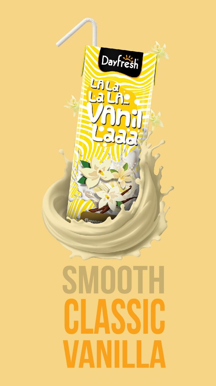 Day Fresh Van 180ml Flavored Milk Vanilla 180ml - Image 1